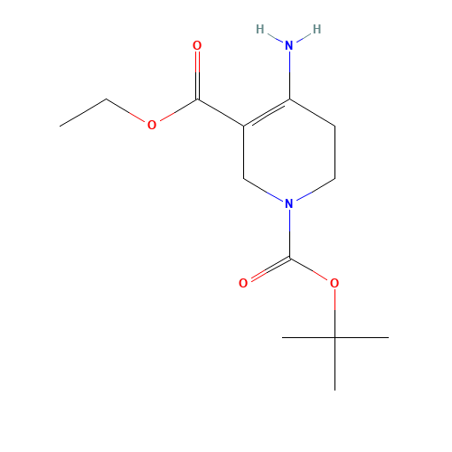 1-O-tert-butyl 5-O-ethyl 4-amino-3,6-dihydro-2H-pyridine-1,5-dicarboxylate (CAS: 947403-75-0) - Related Chemical Product