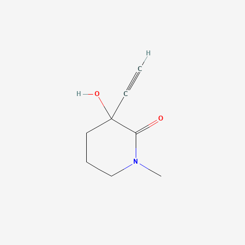 3-ethynyl-3-hydroxy-1-methylpiperidin-2-one (CAS: 1394119-72-2) - Related Chemical Product