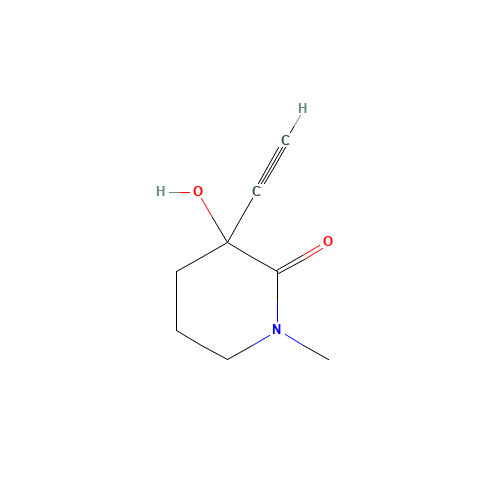 3-ethynyl-3-hydroxy-1-methylpiperidin-2-one (CAS: 1394119-72-2) - Related Chemical Product