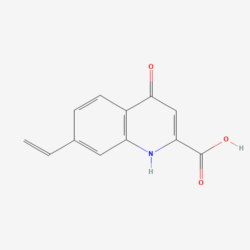 7-ethenyl-4-oxo-1H-quinoline-2-carboxylic acid (CAS: 123158-07-6) - Related Chemical Product