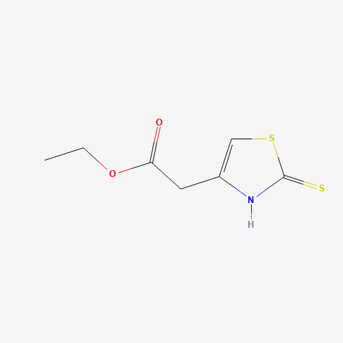ethyl 2-(2-sulfanylidene-3H-1,3-thiazol-4-yl)acetate (CAS: 228566-78-7) - Related Chemical Product