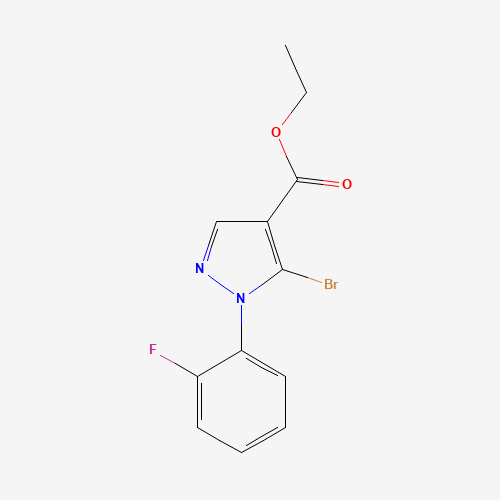 ethyl 5-bromo-1-(2-fluorophenyl)pyrazole-4-carboxylate (CAS: 1245101-35-2) - Related Chemical Product