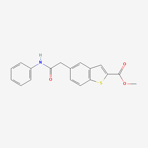 methyl 5-(2-anilino-2-oxoethyl)-1-benzothiophene-2-carboxylate (CAS: 1184722-47-1) - Related Chemical Product