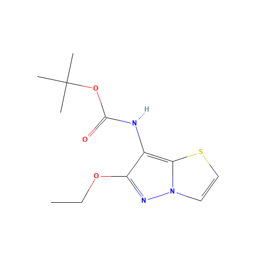 tert-butyl N-(6-ethoxypyrazolo[5,1-b][1,3]thiazol-7-yl)carbamate (CAS: 1290127-92-2) - Related Chemical Product