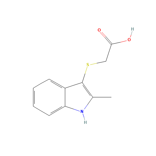 2-[(2-methyl-1H-indol-3-yl)sulfanyl]acetic acid (CAS: 92288-18-1) - Related Chemical Product