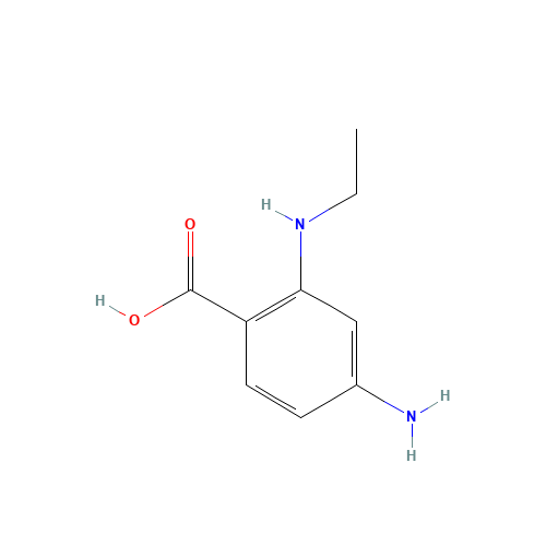 4-amino-2-(ethylamino)benzoic acid (CAS: 2486-53-5) - Related Chemical Product