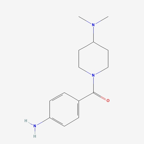 (4-aminophenyl)-[4-(dimethylamino)piperidin-1-yl]methanone (CAS: 50534-08-2) - Related Chemical Product