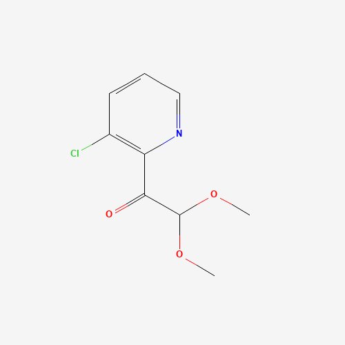 1-(3-chloropyridin-2-yl)-2,2-dimethoxyethanone (CAS: 749257-87-2) - Related Chemical Product