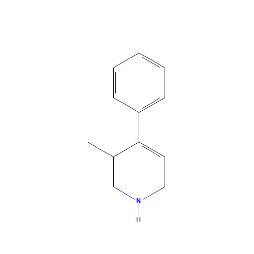 3-methyl-4-phenyl-1,2,3,6-tetrahydropyridine (CAS: 13299-58-6) - Related Chemical Product