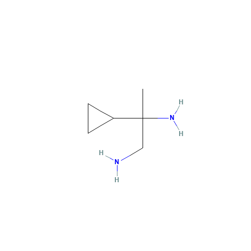 2-cyclopropylpropane-1,2-diamine (CAS: 1021392-54-0) - Related Chemical Product