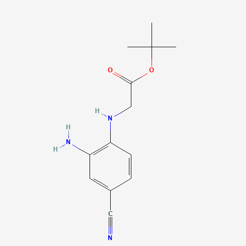 tert-butyl 2-(2-amino-4-cyanoanilino)acetate (CAS: 247132-59-8) - Related Chemical Product
