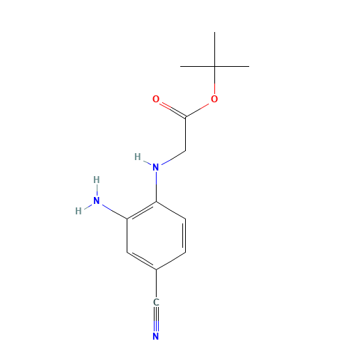 tert-butyl 2-(2-amino-4-cyanoanilino)acetate (CAS: 247132-59-8) - Related Chemical Product