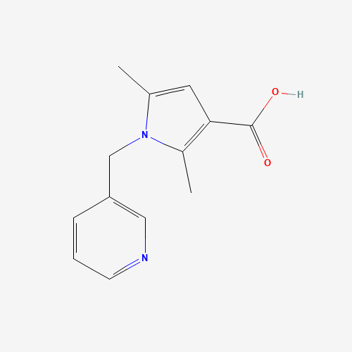 2,5-dimethyl-1-(pyridin-3-ylmethyl)pyrrole-3-carboxylic acid (CAS: 1040049-33-9) - Related Chemical Product
