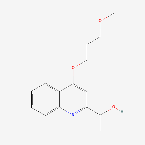 1-[4-(3-methoxypropoxy)quinolin-2-yl]ethanol (CAS: 1242334-51-5) - Related Chemical Product
