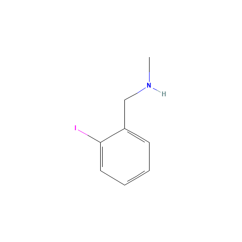 1-(2-iodophenyl)-N-methylmethanamine (CAS: 113258-86-9) - Related Chemical Product