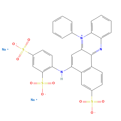disodium;4-[(7-phenyl-3-sulfonatobenzo[a]phenazin-7-ium-5-yl)amino]benzene-1,3-disulfonate (CAS: 25360-72-9) - Related Chemical Product