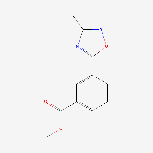 methyl 3-(3-methyl-1,2,4-oxadiazol-5-yl)benzoate (CAS: 921938-57-0) - Related Chemical Product