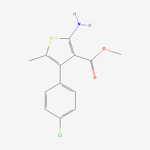 methyl 2-amino-4-(4-chlorophenyl)-5-methylthiophene-3-carboxylate (CAS: 350989-57-0) - Related Chemical Product