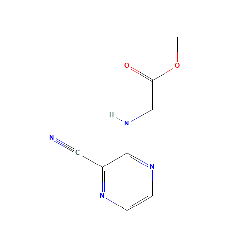 methyl 2-[(3-cyanopyrazin-2-yl)amino]acetate (CAS: 90601-34-6) - Related Chemical Product