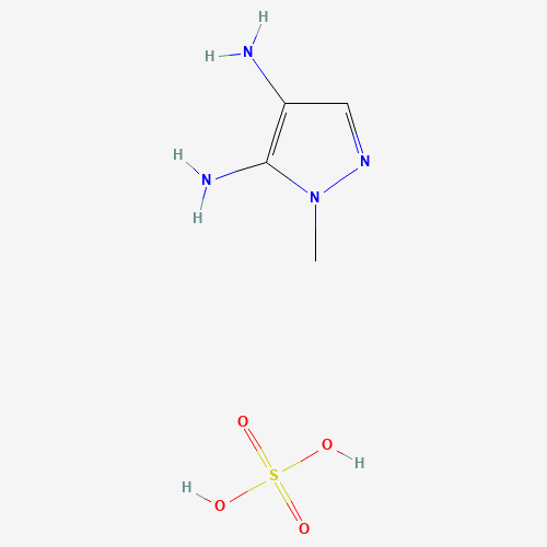 2-methylpyrazole-3,4-diamine;sulfuric acid (CAS: 20055-01-0) - Related Chemical Product