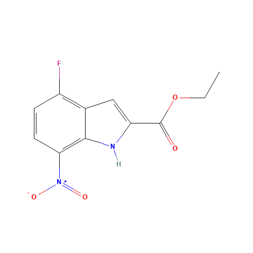 ethyl 4-fluoro-7-nitro-1H-indole-2-carboxylate (CAS: 913287-14-6) - Related Chemical Product