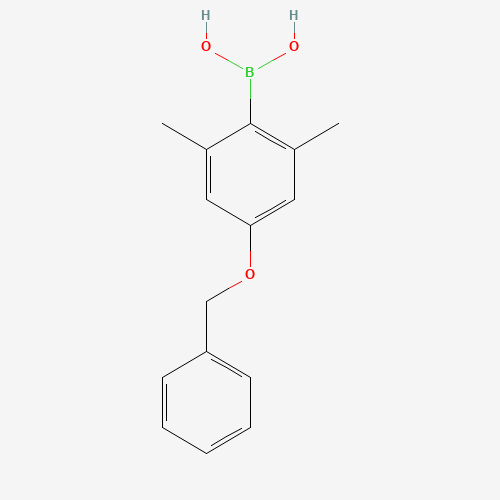 (2,6-dimethyl-4-phenylmethoxyphenyl)boronic acid (CAS: 865139-18-0) - Related Chemical Product