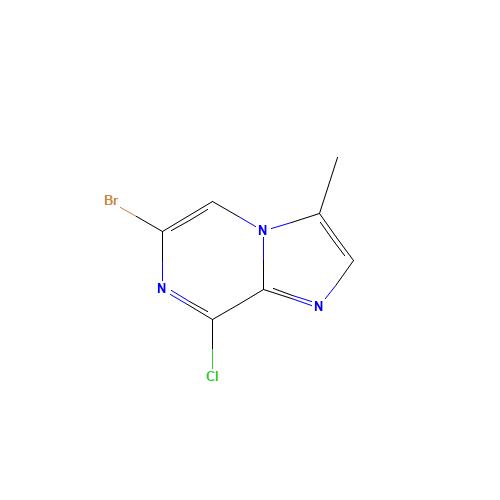 6-bromo-8-chloro-3-methylimidazo[1,2-a]pyrazine (CAS: 615535-01-8) - Related Chemical Product