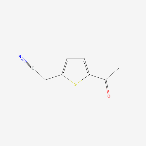 2-(5-acetylthiophen-2-yl)acetonitrile (CAS: 107701-61-1) - Related Chemical Product