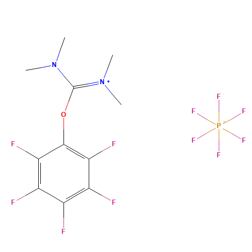 [dimethylamino-(2,3,4,5,6-pentafluorophenoxy)methylidene]-dimethylazanium;hexafluorophosphate (CAS: 206190-14-9) - Related Chemical Product