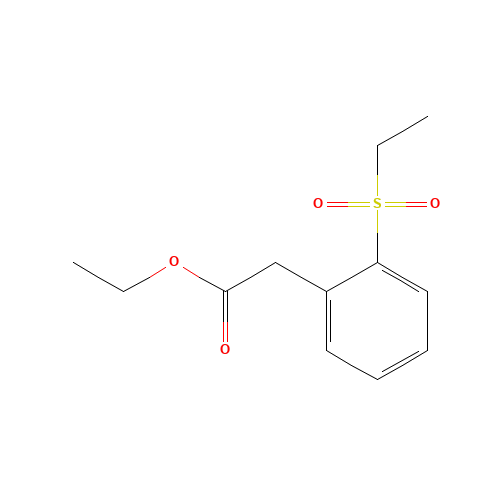 ethyl 2-(2-ethylsulfonylphenyl)acetate (CAS: 1363179-45-6) - Related Chemical Product