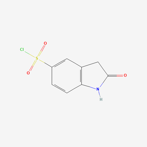 2-oxo-1,3-dihydroindole-5-sulfonyl chloride (CAS: 199328-31-9) - Related Chemical Product