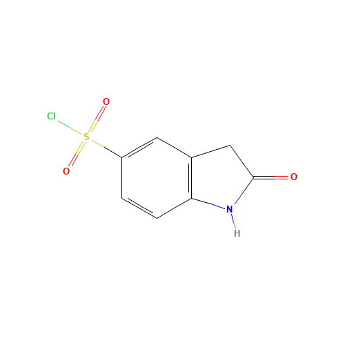 2-oxo-1,3-dihydroindole-5-sulfonyl chloride (CAS: 199328-31-9) - Related Chemical Product