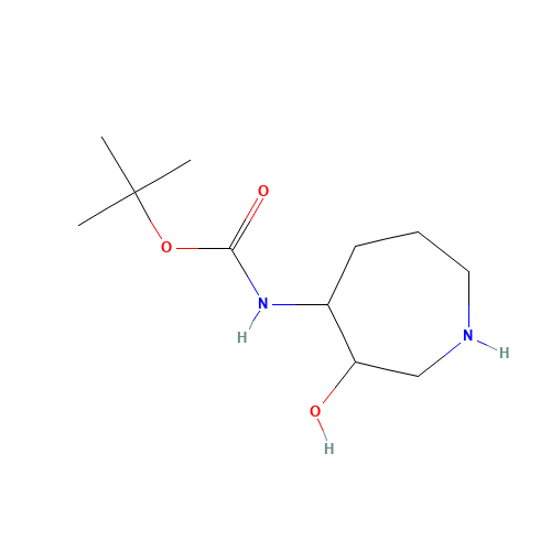 tert-butyl N-(3-hydroxyazepan-4-yl)carbamate (CAS: 281221-21-4) - Related Chemical Product