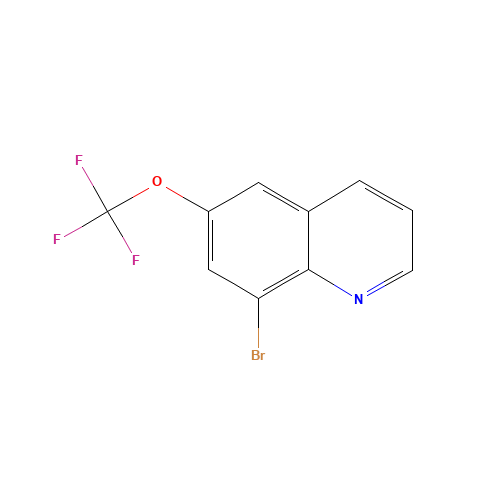 8-bromo-6-(trifluoromethoxy)quinoline (CAS: 1020253-25-1) - Related Chemical Product