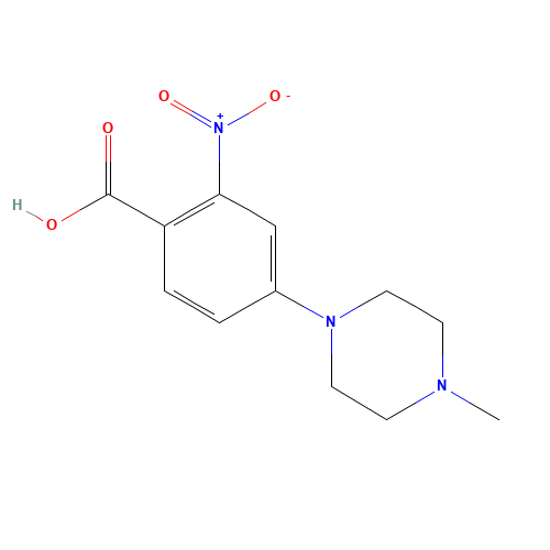 4-(4-methylpiperazin-1-yl)-2-nitrobenzoic acid (CAS: 942271-67-2) - Related Chemical Product