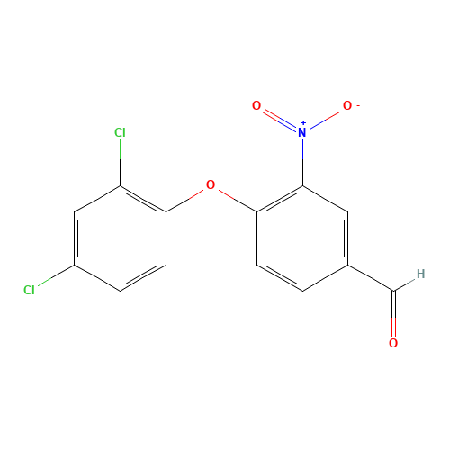 4-(2,4-dichlorophenoxy)-3-nitrobenzaldehyde (CAS: 24735-58-8) - Related Chemical Product