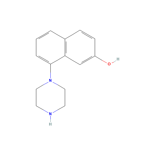 8-piperazin-1-ylnaphthalen-2-ol (CAS: 189350-02-5) - Related Chemical Product