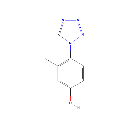 3-methyl-4-(tetrazol-1-yl)phenol (CAS: 1203172-72-8) - Related Chemical Product