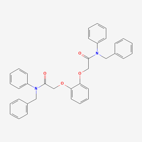 N-benzyl-2-[2-[2-(N-benzylanilino)-2-oxoethoxy]phenoxy]-N-phenylacetamide (CAS: 61595-77-5) - Related Chemical Product