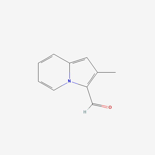 2-methylindolizine-3-carbaldehyde (CAS: 25365-67-7) - Chemical Structure and Molecular Formula 