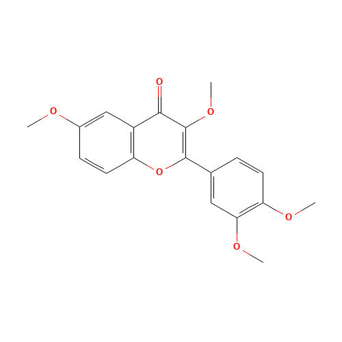 2-(3,4-dimethoxyphenyl)-3,6-dimethoxychromen-4-one (CAS: 331821-53-5) - Related Chemical Product