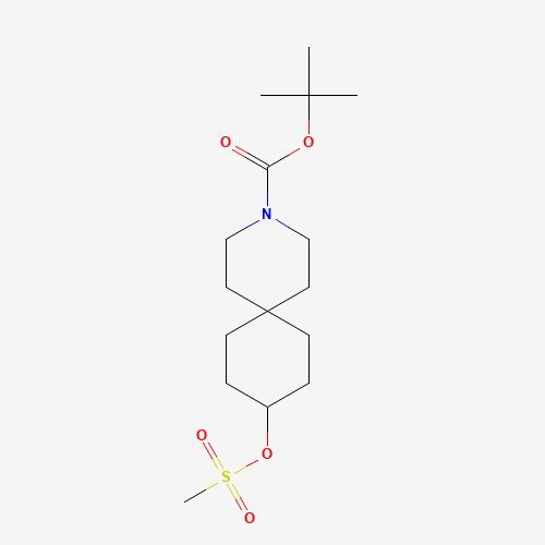 tert-butyl 9-methylsulfonyloxy-3-azaspiro[5.5]undecane-3-carboxylate (CAS: 1246508-18-8) - Related Chemical Product