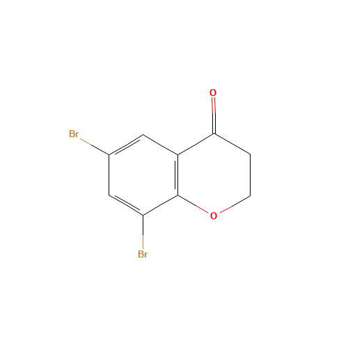 6,8-dibromo-2,3-dihydrochromen-4-one (CAS: 15773-96-3) - Related Chemical Product