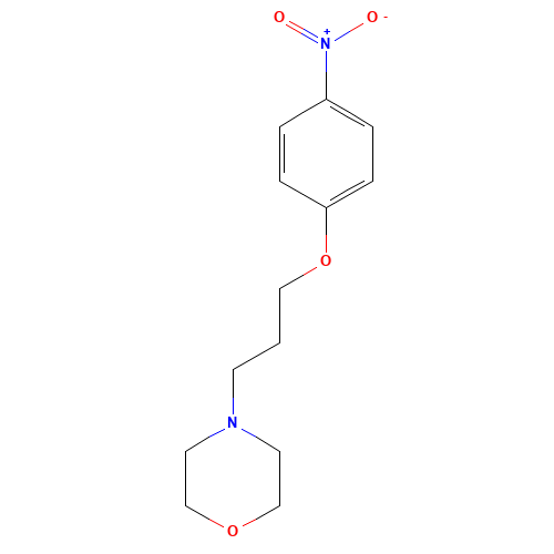 4-[3-(4-nitrophenoxy)propyl]morpholine (CAS: 93429-13-1) - Related Chemical Product