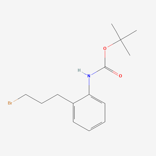 tert-butyl N-[2-(3-bromopropyl)phenyl]carbamate (CAS: 518285-16-0) - Related Chemical Product