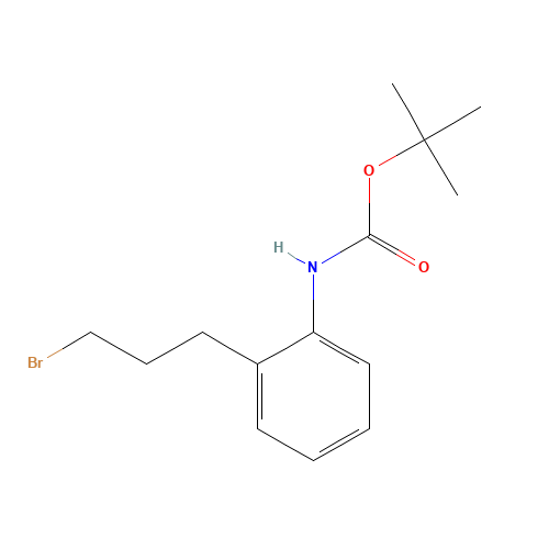 tert-butyl N-[2-(3-bromopropyl)phenyl]carbamate (CAS: 518285-16-0) - Related Chemical Product