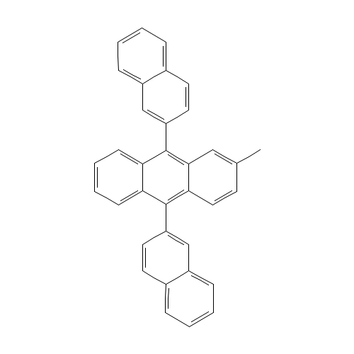 2-methyl-9,10-dinaphthalen-2-ylanthracene (CAS: 804560-00-7) - Related Chemical Product