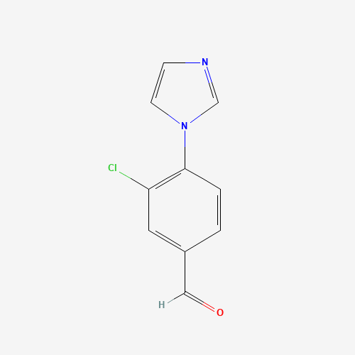 3-chloro-4-imidazol-1-ylbenzaldehyde (CAS: 870837-48-2) - Related Chemical Product