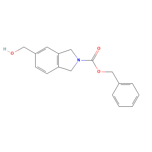 benzyl 5-(hydroxymethyl)-1,3-dihydroisoindole-2-carboxylate (CAS: 1019889-84-9) - Related Chemical Product