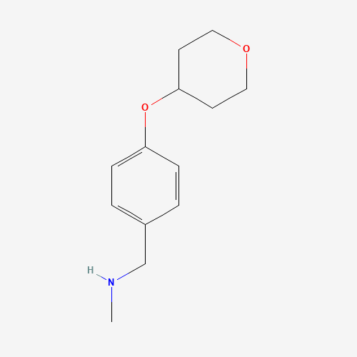 N-methyl-1-[4-(oxan-4-yloxy)phenyl]methanamine (CAS: 898289-40-2) - Related Chemical Product
